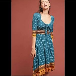 Anthropologie Maeve Forever Sweetheart Dress